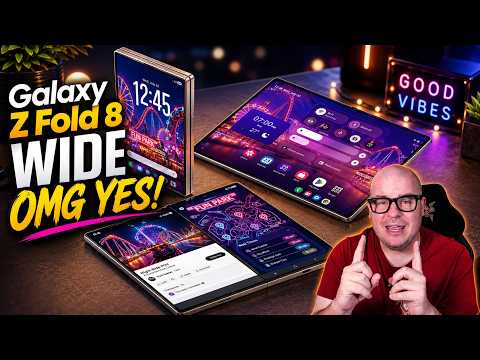 Galaxy Z Fold 8 WIDE Keeps Getting Better and Better