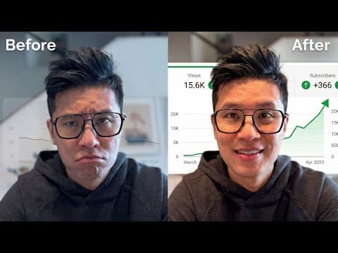 I Replaced All 66 of My  Youtube Thumbnails With AI