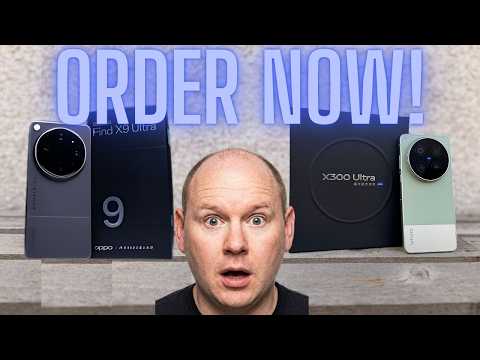 VIVO X300 Ultra/OPPO X9 Ultra GLOBAL VERSIONS - ORDER NOW!!