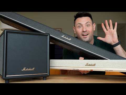 I Tested Marshall's New Soundbars AND the Subwoofer - Heston