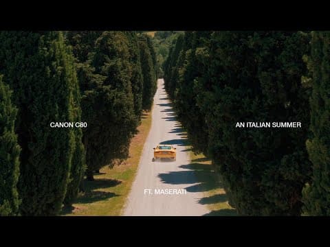 Canon C80: An Italian Summer ft. Maserati