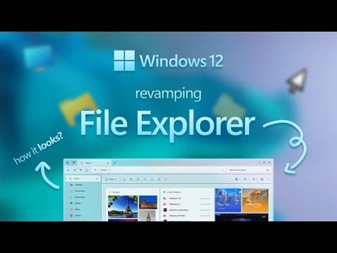 Windows 12: File Explorer Gets a Major Makeover!