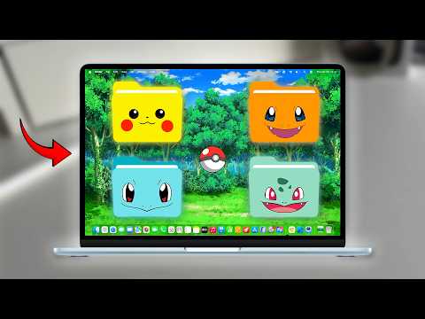 MacBook x Pokémon Custom Setup Tutorial