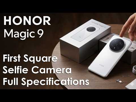 Honor Magic 9 to Beat Oppo With First Square Selfie Camera, Full Specifications Leaked