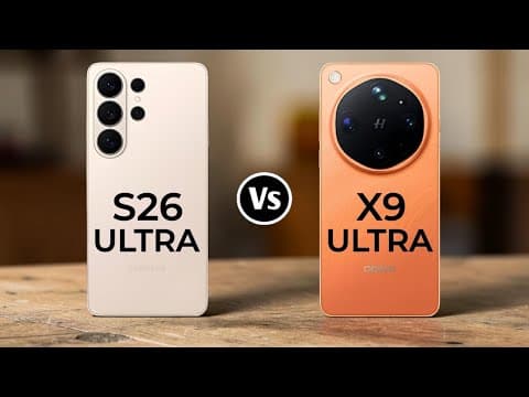 Samsung Galaxy S26 Ultra Vs Oppo Find X9 Ultra