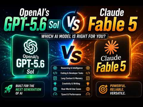 Claude Fable 5 vs. GPT-5.6 Sol: The Honest Comparison (2026)