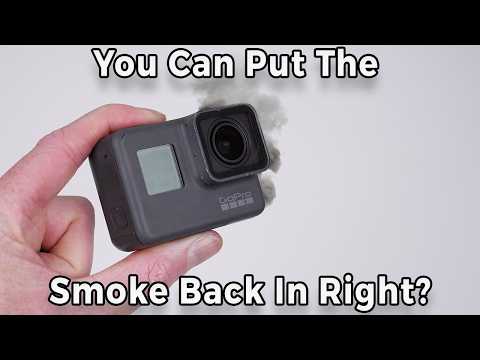 Attempted GoPro Repair Ends In Smoke - Action Cameras Aren't Waterproof Like You'd Think
