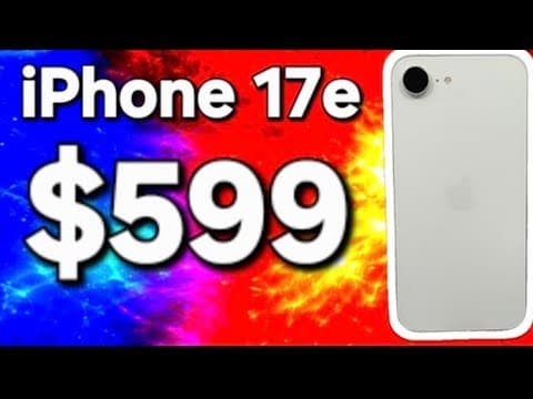 I Made a HUGE Mistake Buying The iPhone 17e