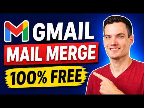 How to Mail Merge in Gmail (100% Free + Attachments)