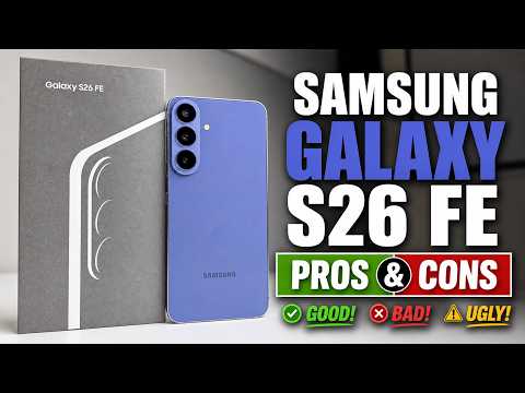 Samsung Galaxy S26 FE Pros & Cons - GOOD, BAD & UGLY!