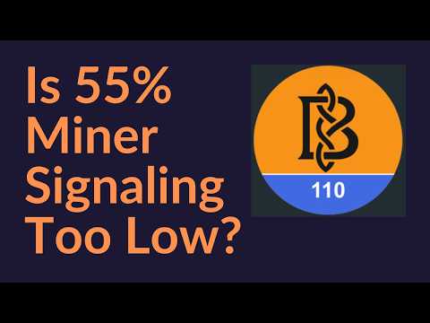 Is 55% Miner Activation Too Low For BIP-110?