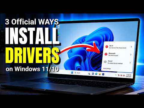 Just Installed Windows 11? Install ALL Drivers — 3 EASY Ways!