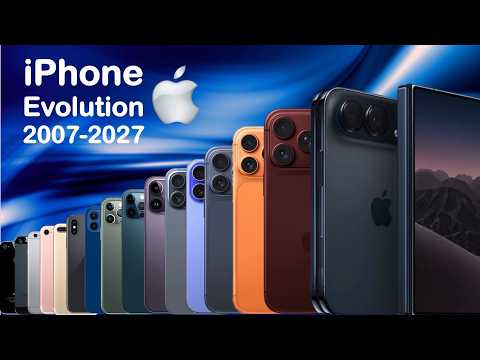 iPhone Evolution: Almost 20 Years of iPhone — From the 1st iPhone to iPhone 18 Pro Max