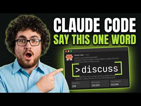 Claude Code's "Discuss" Trick Just Changed EVERYTHING (1,000 HOURS)
