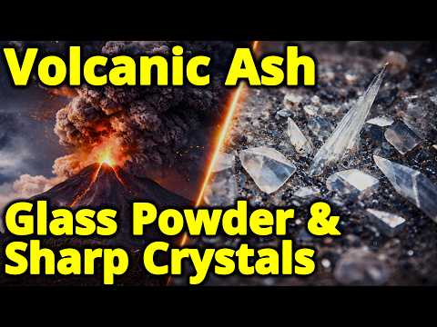 Volcanic Ash Is Not What You Think | The Real Science Behind a Volcanic Eruption | Ash Cloud | Lava