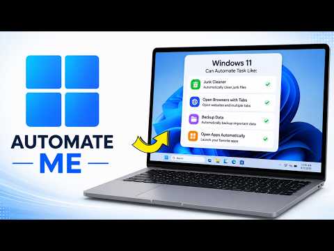⚡AUTOMATE Your Work on Windows PC for FREE - No AI | No TOOL