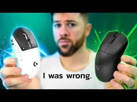 I was wrong...Razer Viper V4 Pro vs Logitech Pro X2 SUPERSTRIKE