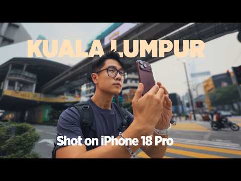 KUALA LUMPUR: Shot on iPhone 18 Pro