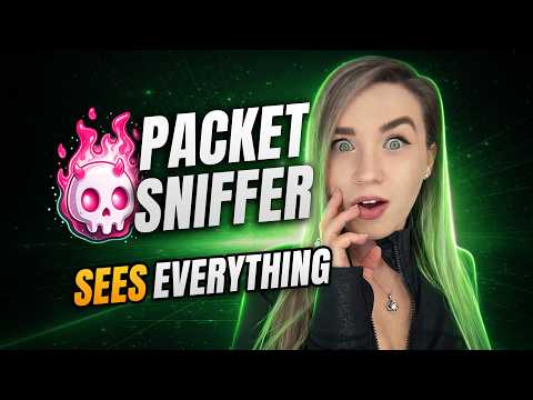 I Built a Python Packet Sniffer… This Is What Hackers See on Public WiFi 💀🔥