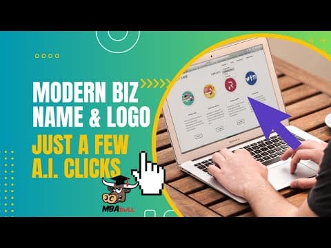 AWESOME Product Brand Name & Logo WITHOUT an Artist or Copywriter & 95% FASTER Than Design Tutorial
