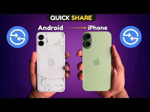 How Quick Share Works from Android to iPhone 🔥