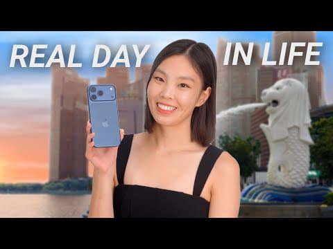 iPhone 17 Pro Max - REAL DAY IN LIFE in Singapore (Camera & Battery Test)