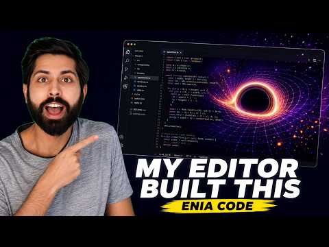 I Built a Physics Simulator With One Prompt (Enia Code)