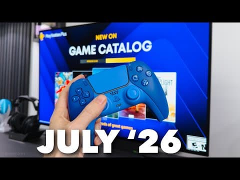 PlayStation Plus Extra & Premium in July!