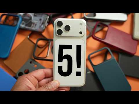 The BEST 5 iPhone 17 Pro Max Cases for Every Situation!