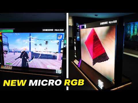 I Checked out Samsung's Micro RGB Flagship TV in Person