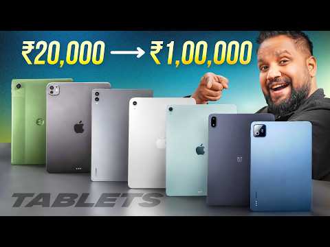 Best Tablets from Rs 20,000 to Rs 1,00,000 - Only List You’ll Need!