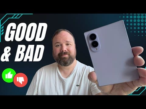 Galaxy Z Fold 8 Isn't Perfect! Likes and Dislikes!