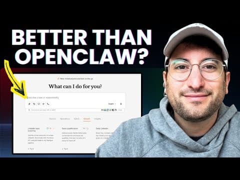 OpenClaw alternative - how it's saving me 20 hours per week