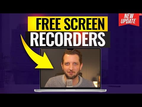 Free Screen Recorders You Can Use Today