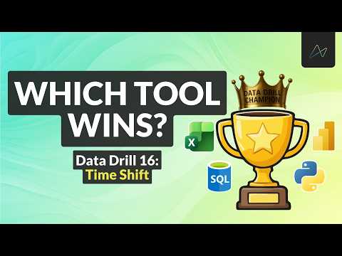 Excel vs Power BI vs SQL vs Python | UTC Time Zone Conversion Drill