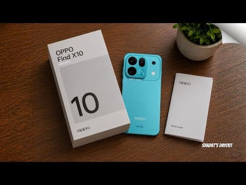 OPPO Find X10 First Live Look & Major Upgrades!
