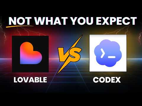 Lovable vs Codex explained simply in 10 minutes
