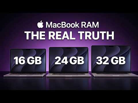 How Much RAM Do You ACTUALLY Need in a MacBook?
