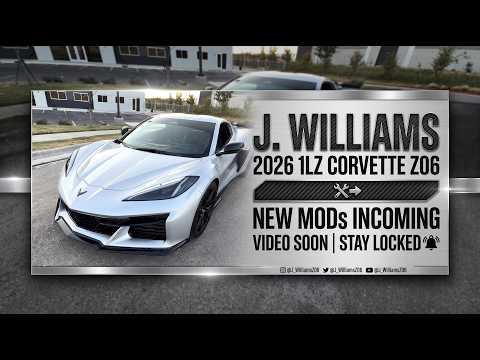 First Modification to the 2026 Corvette Z06 incoming!