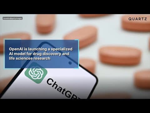 OpenAI is launching a specialized AI model for drug discovery and life sciences research