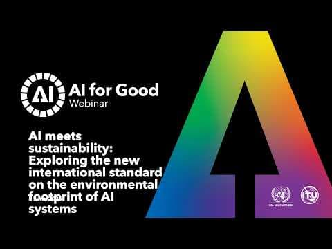 Exploring the new international standard on the environmental footprint of AI systems
