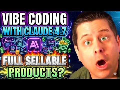 Vibe Coding With Claude 4.7 - Full Tutorial - One Persone Business?