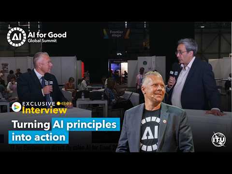From AI principles to global standards | Frederic Werner (ITU) interviewed by IT for Business