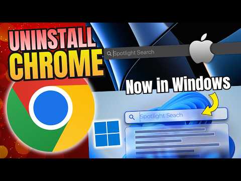 ❌Uninstall CHROME - Use MAC FEATURE with NEW Google APP for Windows