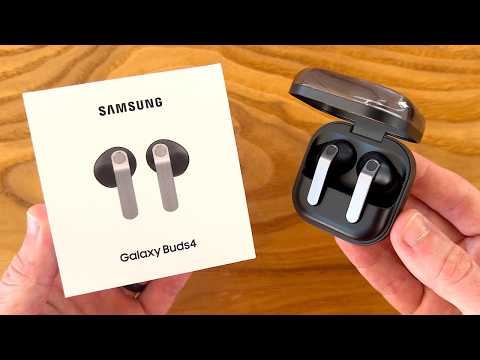 Samsung Galaxy Buds 4 Unboxing & First Impressions!