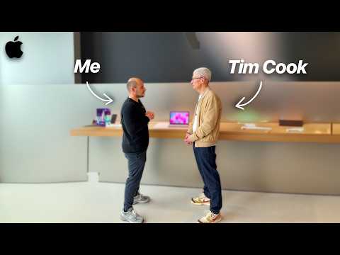 I asked Tim Cook Heartfelt questions about Steve Jobs!