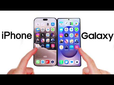 iPhone 18 Pro Max vs Galaxy S25 Ultra Speed Test