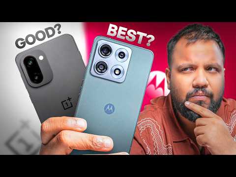 Motorola Edge 70 Max vs OnePlus 15R Full Comparison - Best Performance Flagship Under Rs 60,000?