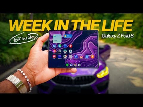 A Real Week In My Life with Samsung Z Fold 8 (Honest Review)