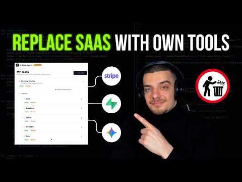How AI Replaces Your SaaS Tools... (Enter Pro Guide)